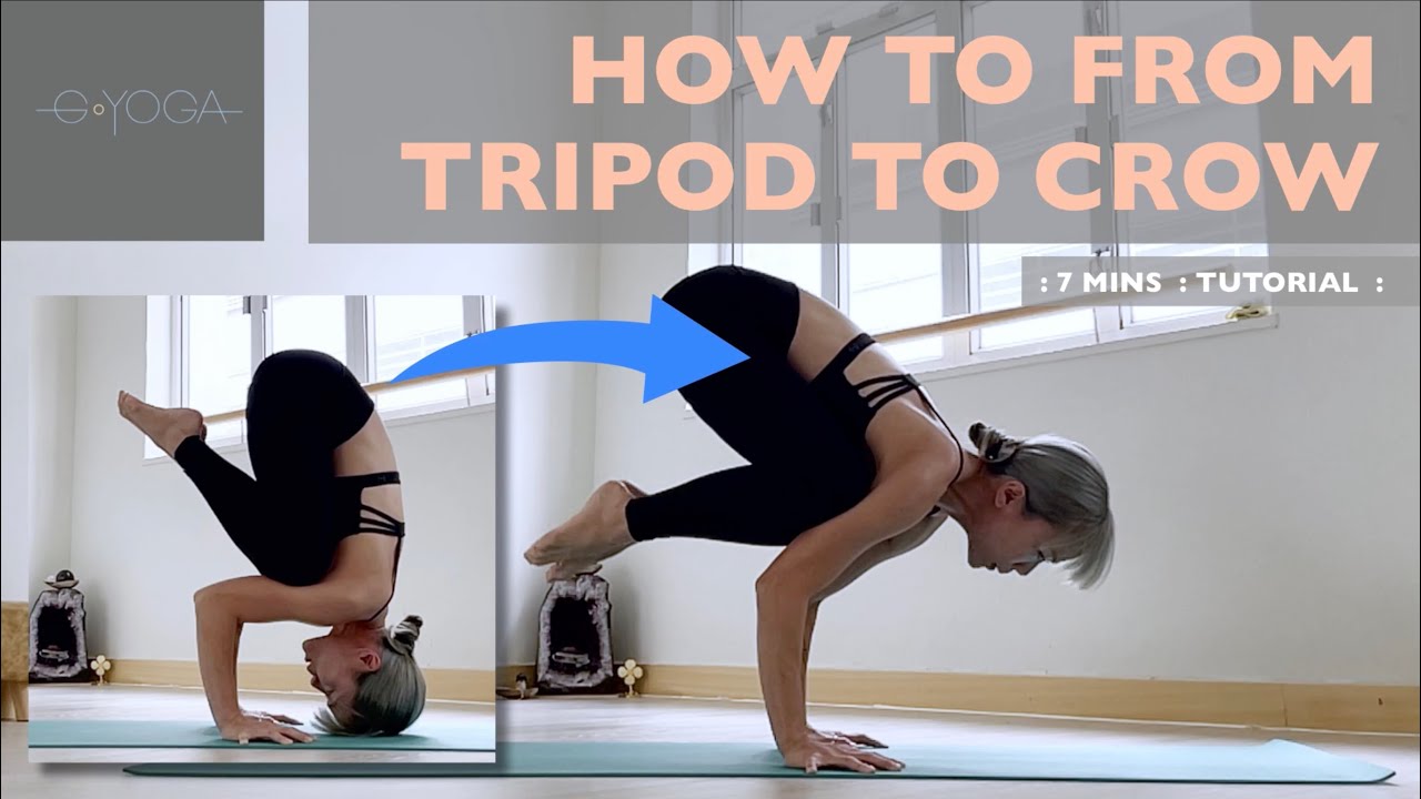 7 MINS : HOW TO FROM TRIPOD TO CROW : G. YOGA by greta lai