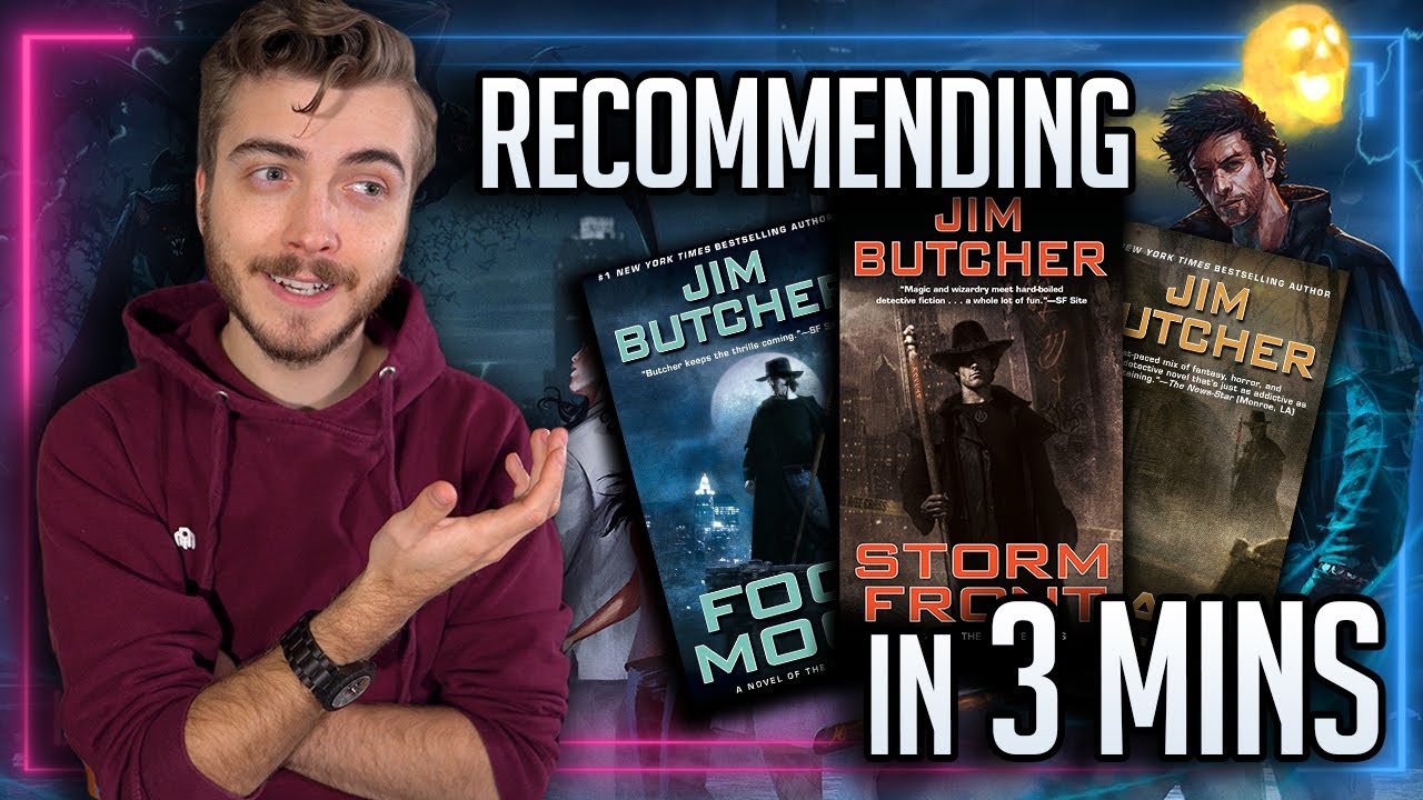 Recommending The Dresden Files in 3 Minutes