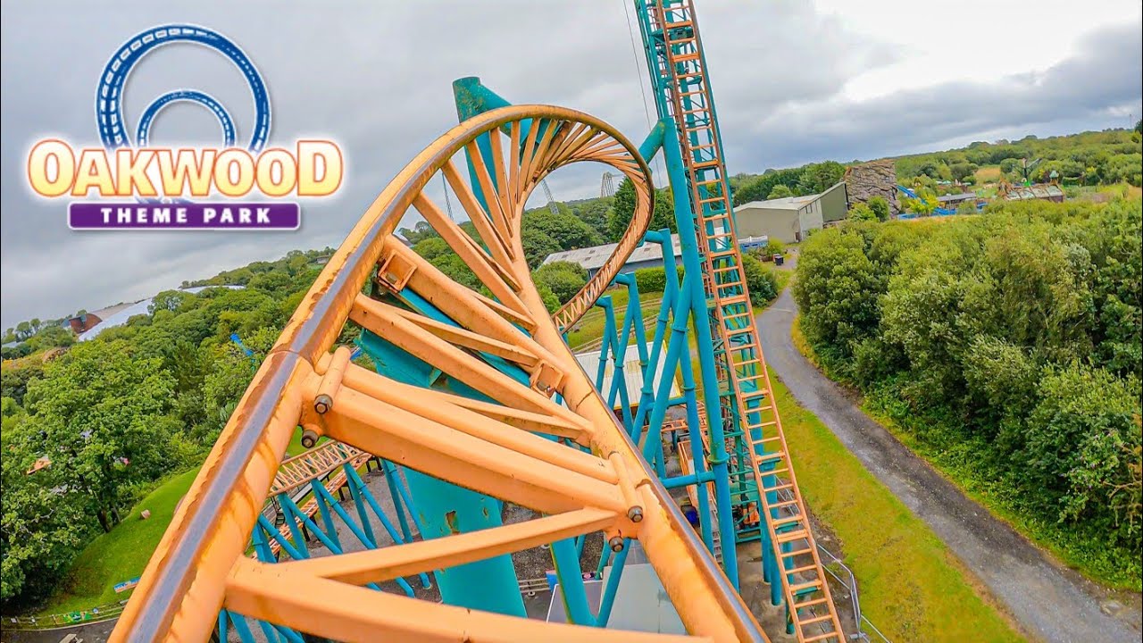 Speed: No Limits - Mounted 4K On-Ride POV | 🇬🇧 Oakwood Theme Park