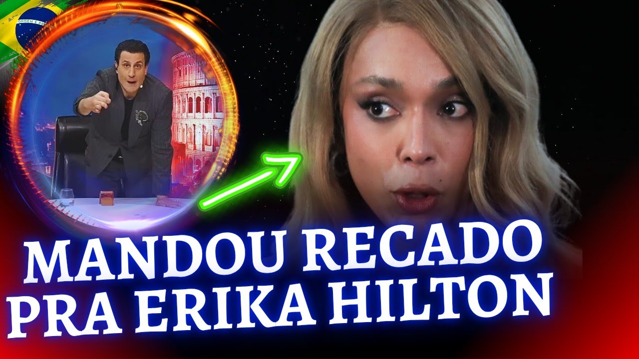 Pavinatto manda recado para Erika Hilton e diz o que é uma mulher de verdade 