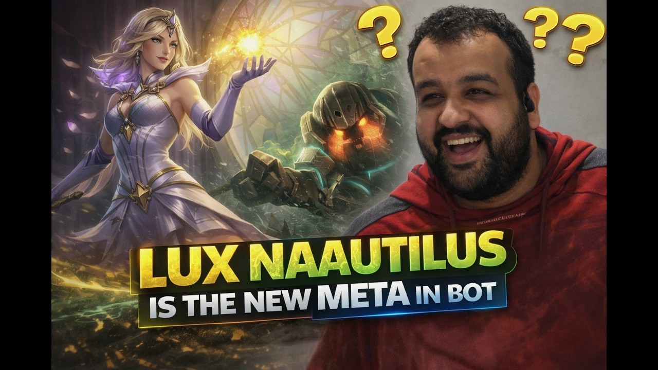 Lux Nautilus Bot Lane is the New Meta ( Got flamed by a viewer in the beginning)
