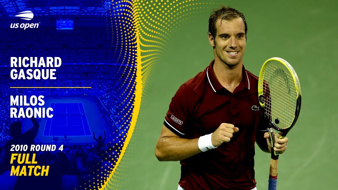 Richard Gasquet vs. Milos Raonic Full Match | 2013 US Open Round 4