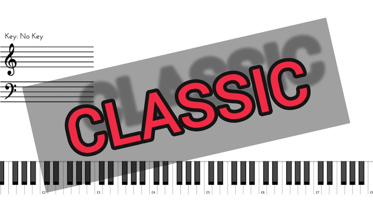 Classic Piano Movement Over The 