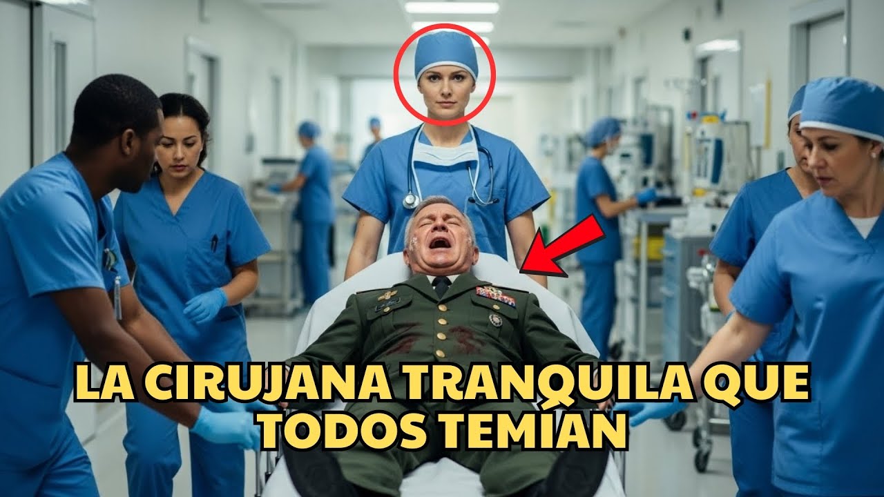 El general pidió al mejor cirujano del hospital y se quedó helado al verla entrar