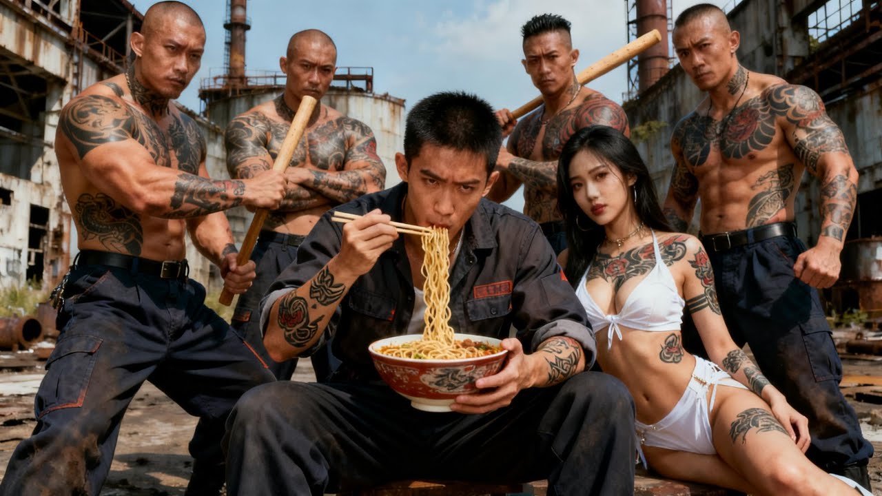 Sokakta ucuz eriste yiyen genci zorba kucumsedi,bir anda ulkenin en zengini diz cokuip ozur diledi!