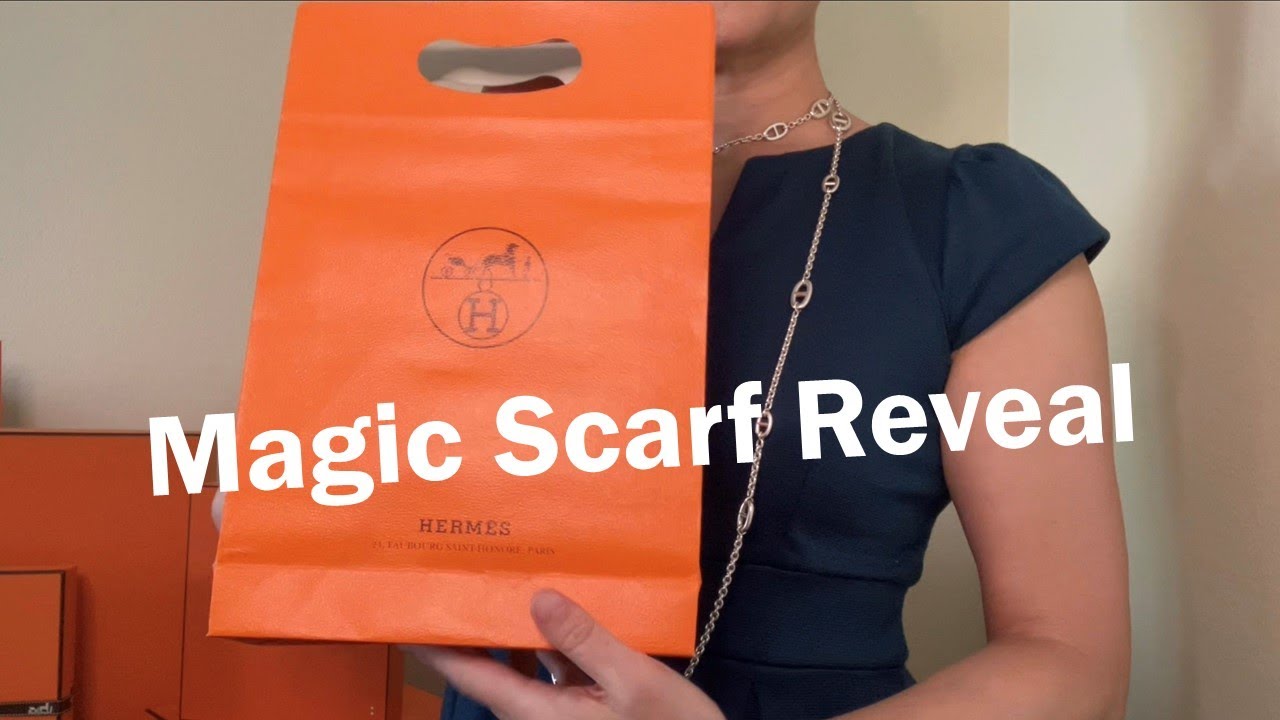 #Shorts | Magic Trick | See Me Pull An Herm&egrave;s Scarf From This Empty Bag!