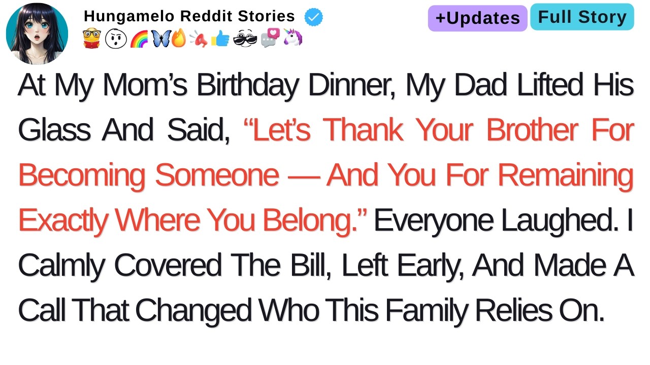 Dad Mocked Me at Dinner—So I Paid the Bill and Changed Everything....