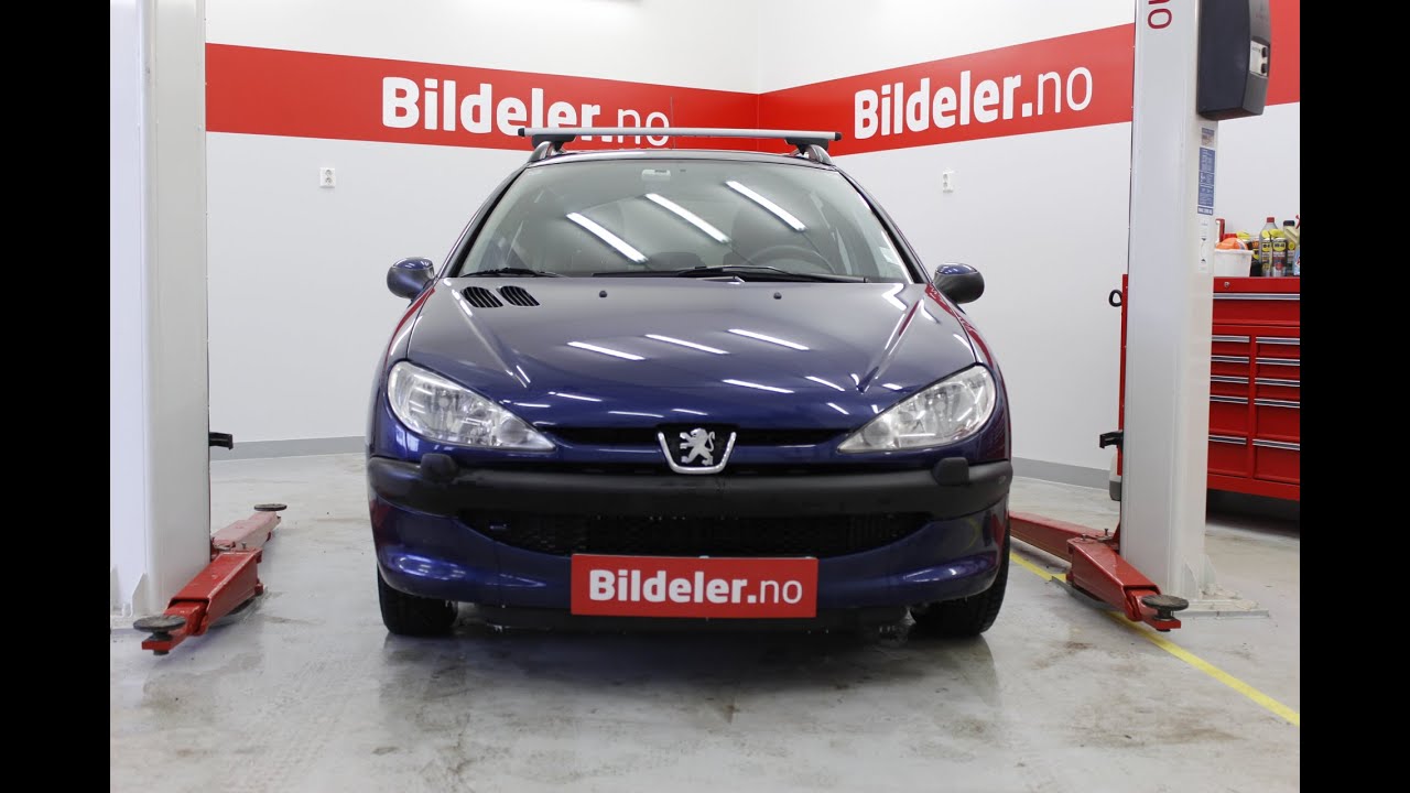 Peugeot 206: Hvordan skifte hjullager foran - 1998 til 2007 mod.