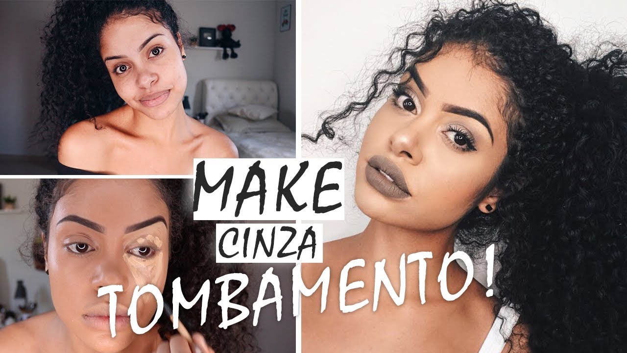 A MAKE CINZA QUE VAI TE DEIXAR UM MULHERÃO!!!