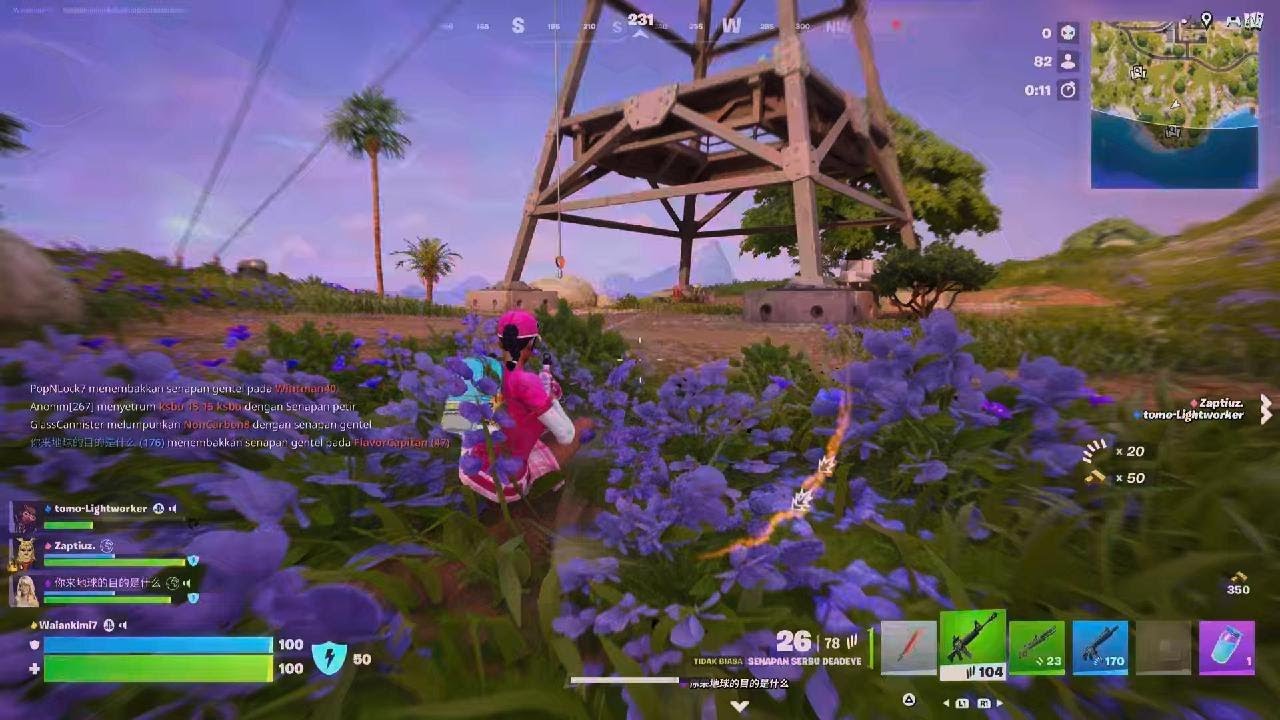 Fortnite SQUADS random ZERO BUILD VICTORY ROYALE GG
