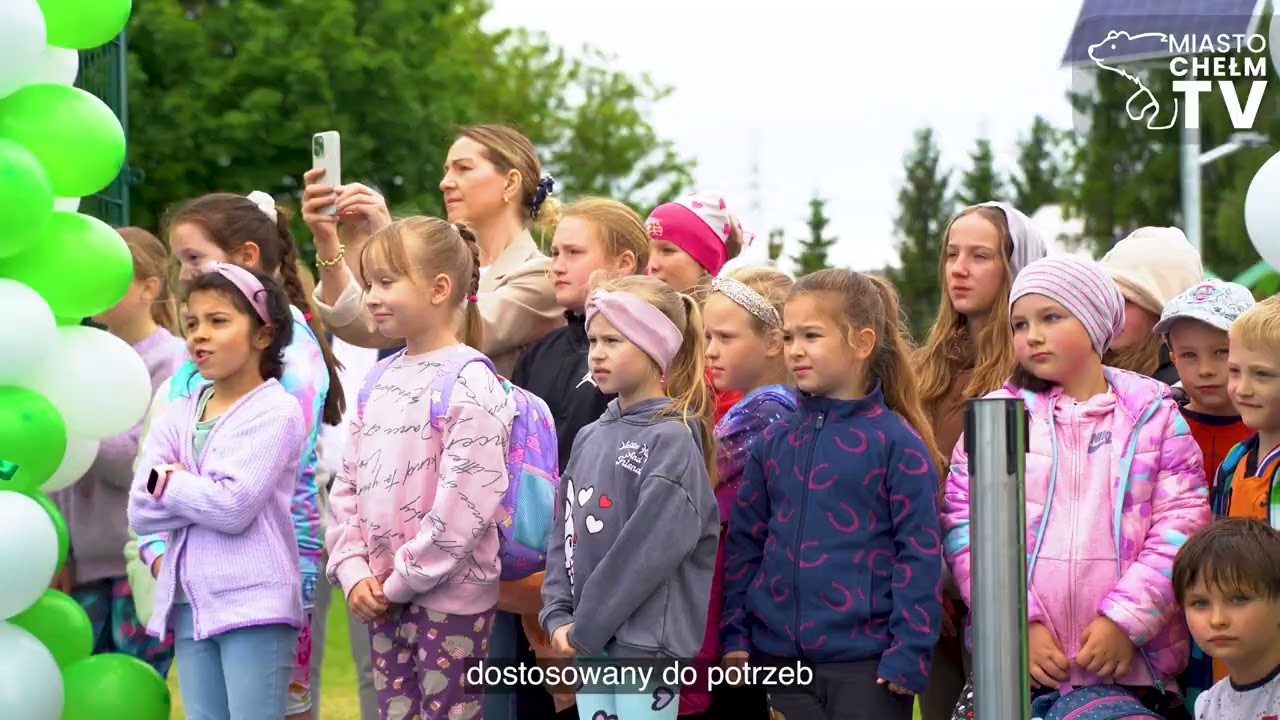Otwarcie wielofunkcyjnego boiska sportowego przy ulicy Makowej w Chełmie