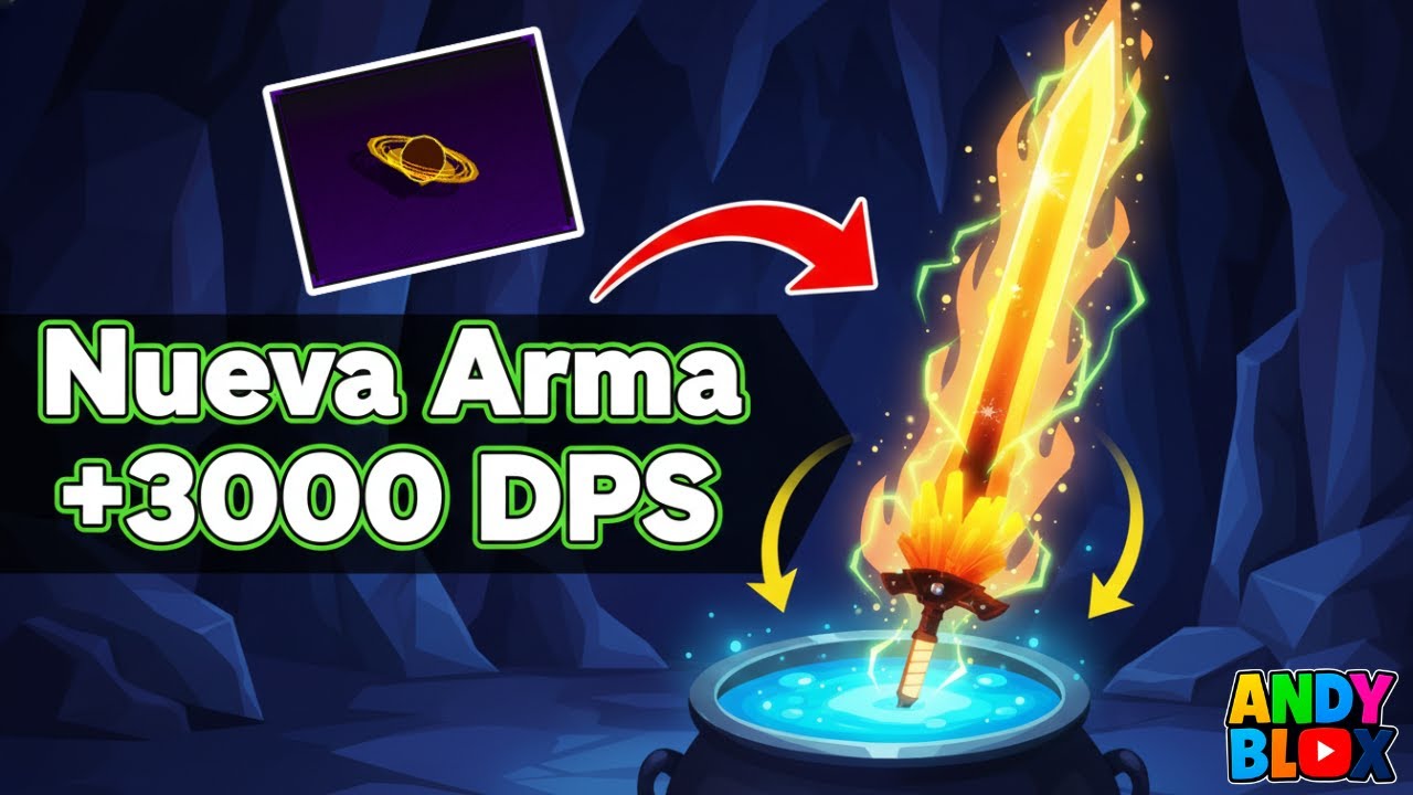 ¡NUEVA ARMA DE GARGANTUAN CON MÁS DE 3000 DPS EN THE FORGE! ROBLOX!