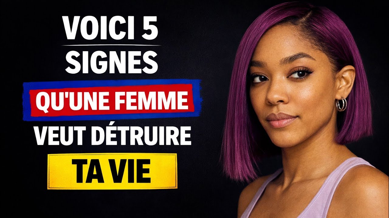 5 signes qu'une femme veut détruire ta vie 