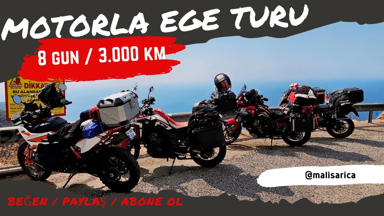 Motorla Ege Turu / 1.Bölüm (Kaş-Marmaris)