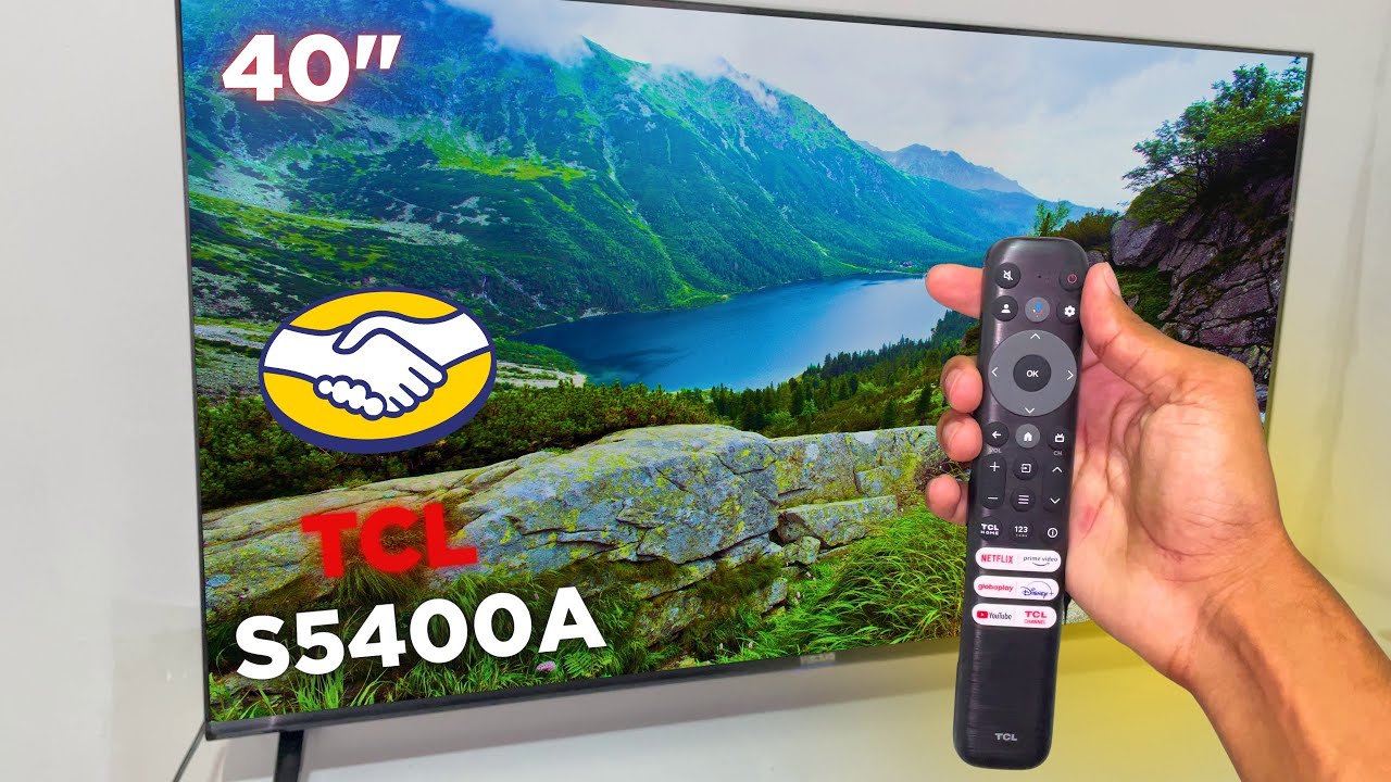 UNBOXING da minha NOVA TV TCL 40 POLEGADAS!