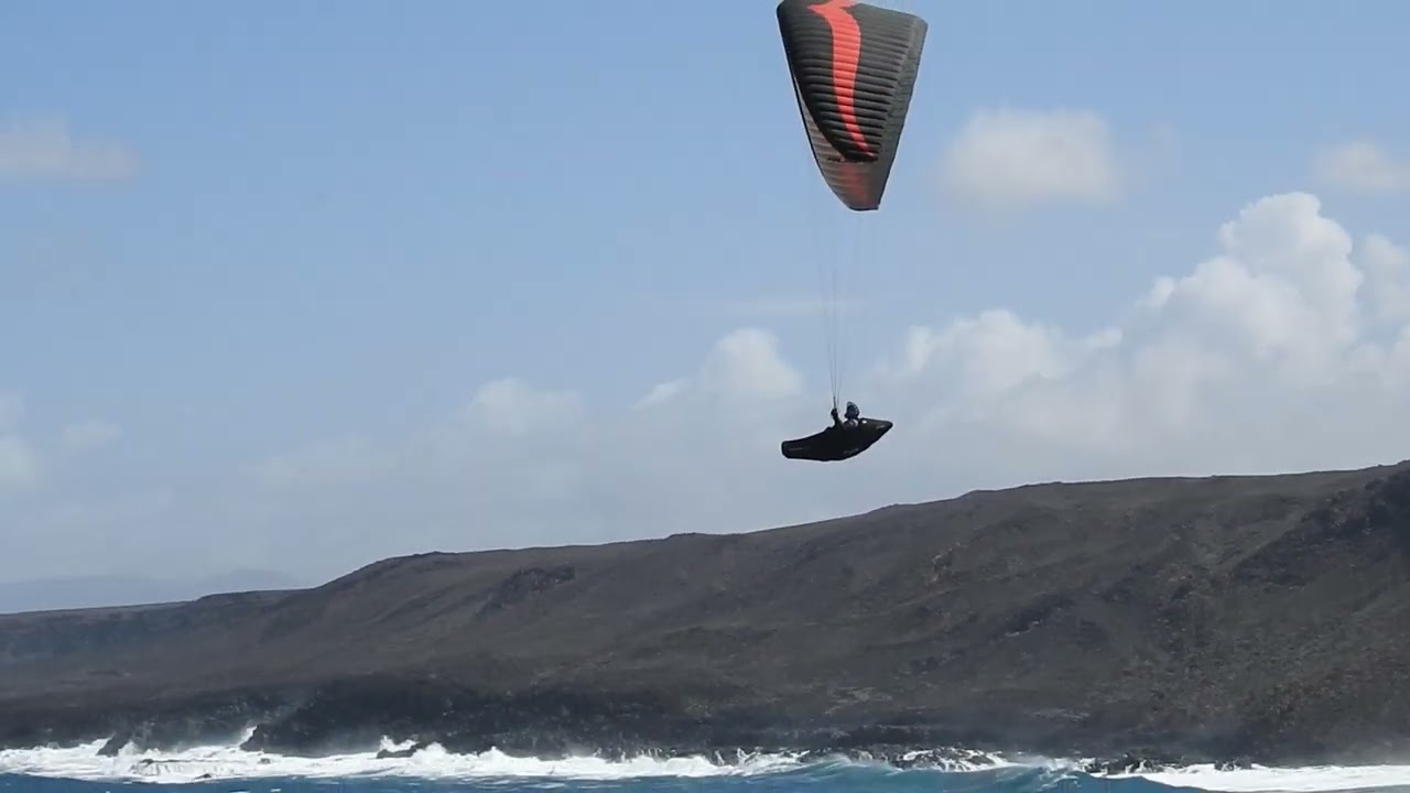 Lanzarote Gleitschirmfliegen Tenesar