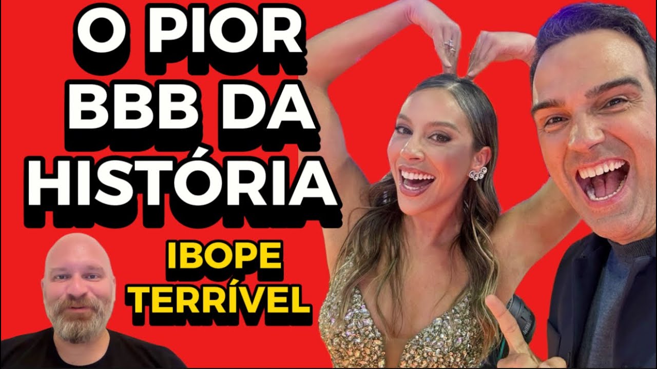 BBB 25 TEVE A PIOR AUDIÊNCIA DA HISTÓRIA! RENATA CAMPEÃ SEM O POVO?