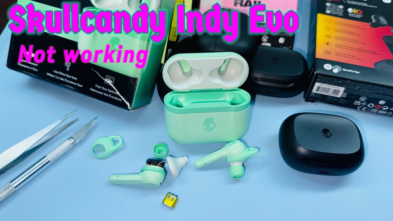 Skullcandy Indy Evo не работает | Замена батареи