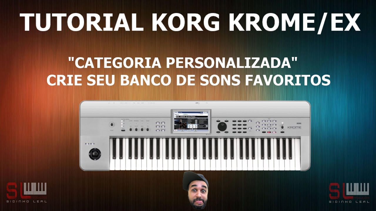 KORG KROME - TUTORIAL - SONS FAVORITOS POR CATEGORIA