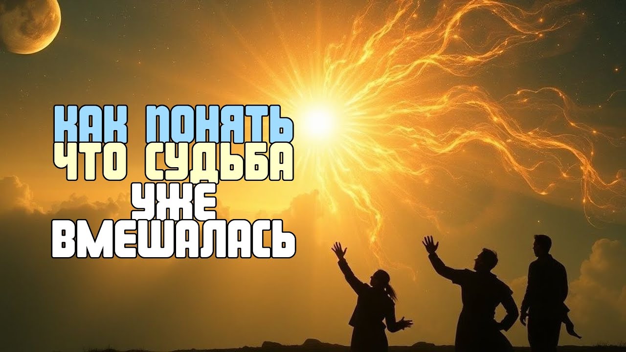 КАК ПОНЯТЬ ЧТО СУДЬБА УЖЕ ВМЕШАЛАСЬ