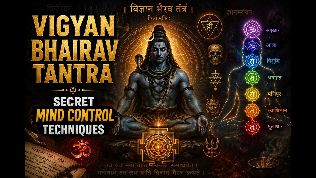 Vigyan Bhairav Tantra | Learn the Ancient Meditation Techniques and be free | Find reality of world