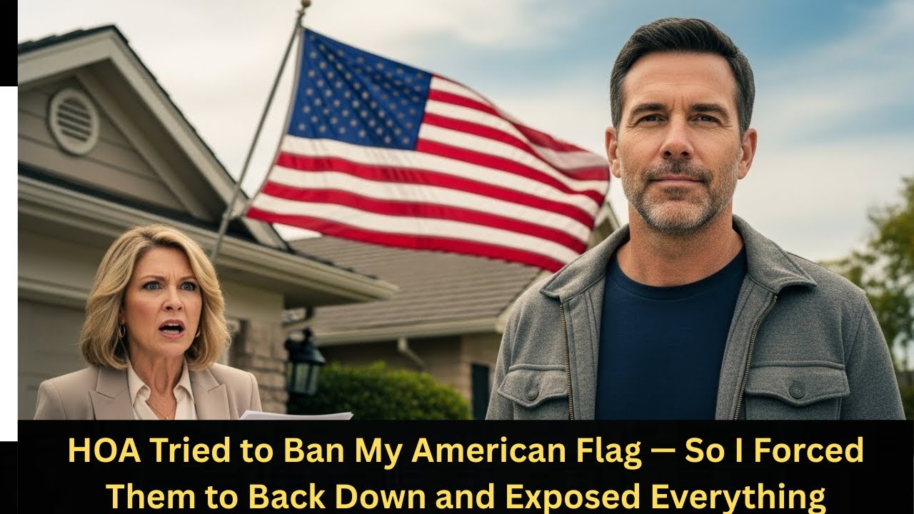 **HOA Tried to Ban My American Flag — So I Forced Them to Back Down and Exposed Everything**