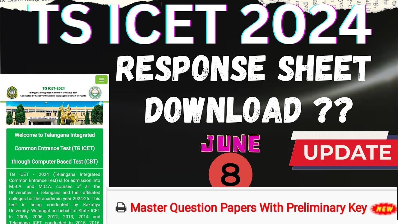 TS ICET Response sheet download || preliminary key ?? ||#icet  ||@Nizamvlogs05
