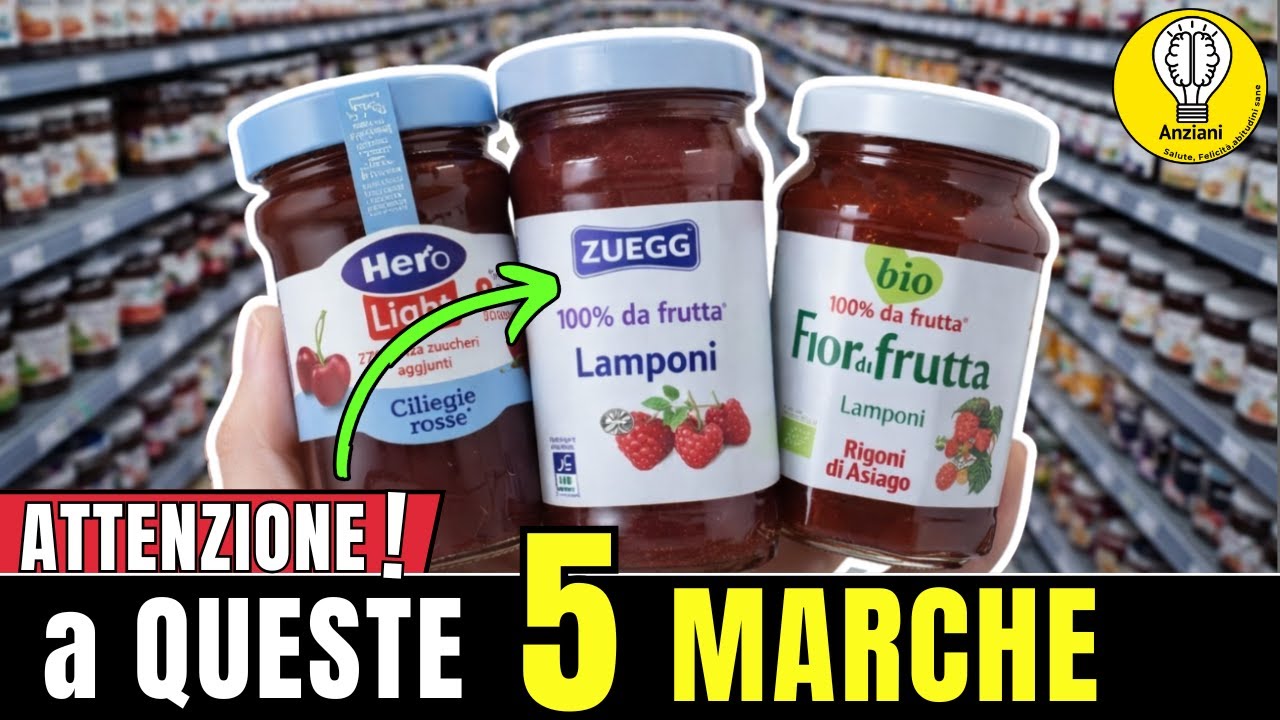 5 Marche di MARMELLATE che Devi EVITARE ✅ Sai cosa Mangi?