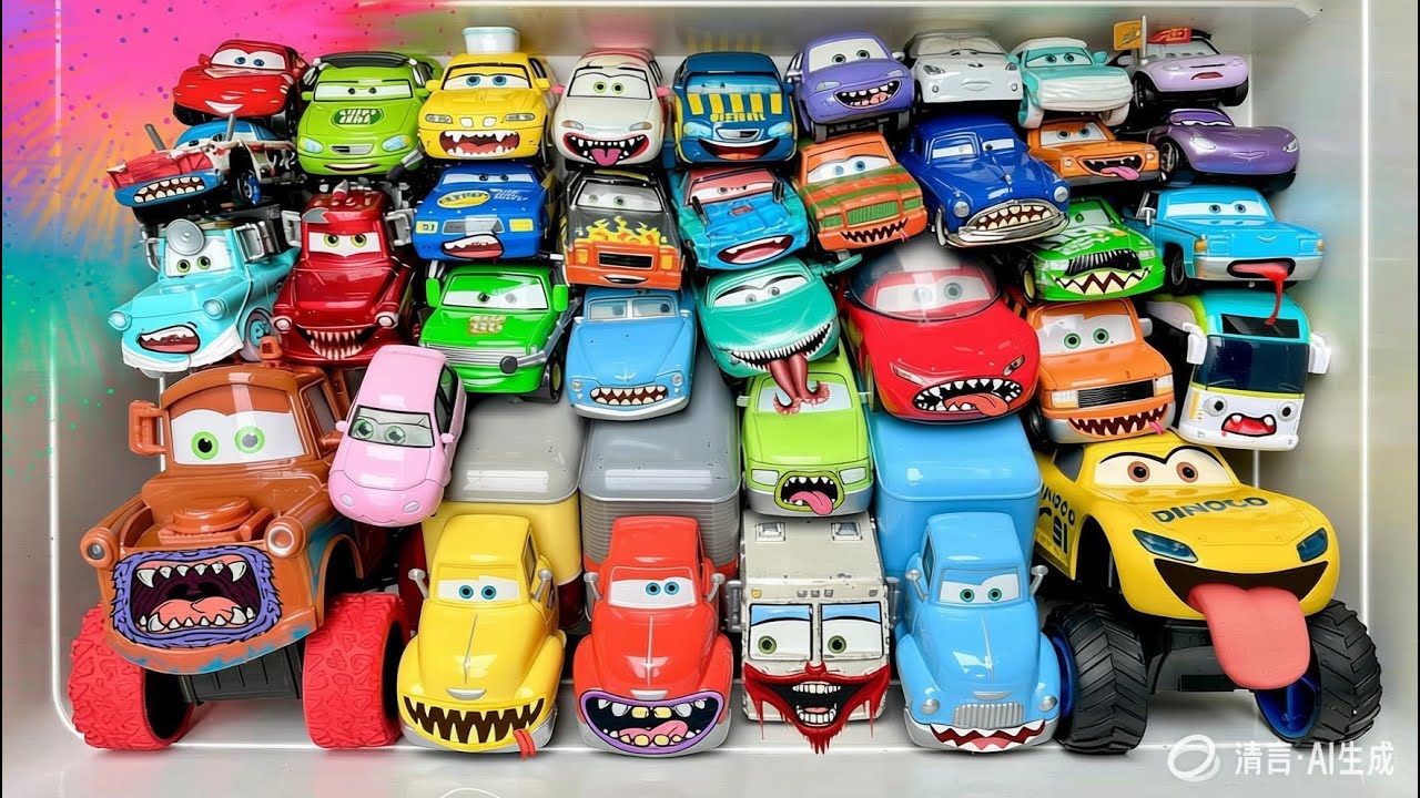 Disney Pixar Cars Unboxing Review | Lightning McQueen, Tow Mater, Doc Hudson, Sally Carrera, Cruz