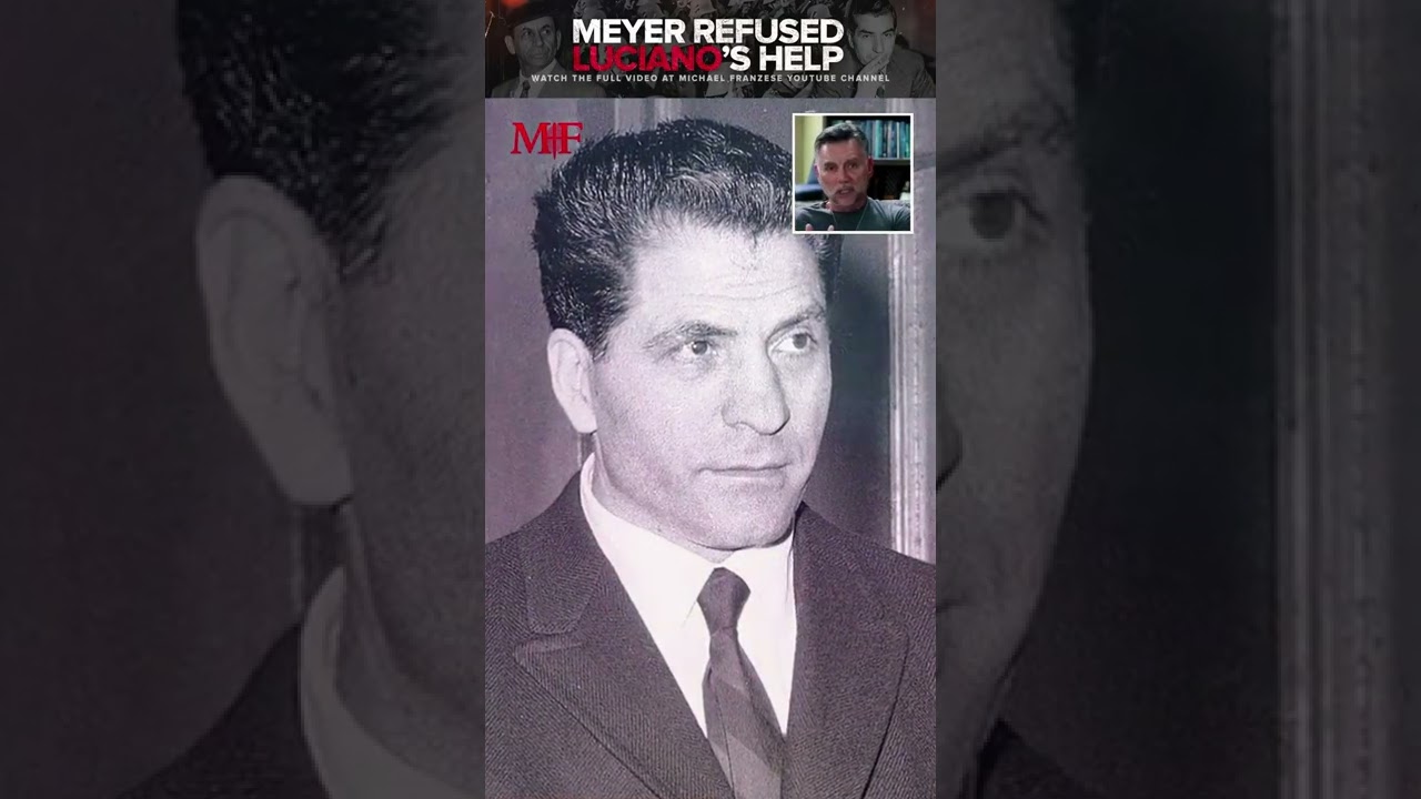 Meyer Lansky refused Lucky Luciano&rsquo;s help. #MeyerLansky #JewishMafia #JewishGangster #LuckyLuciano