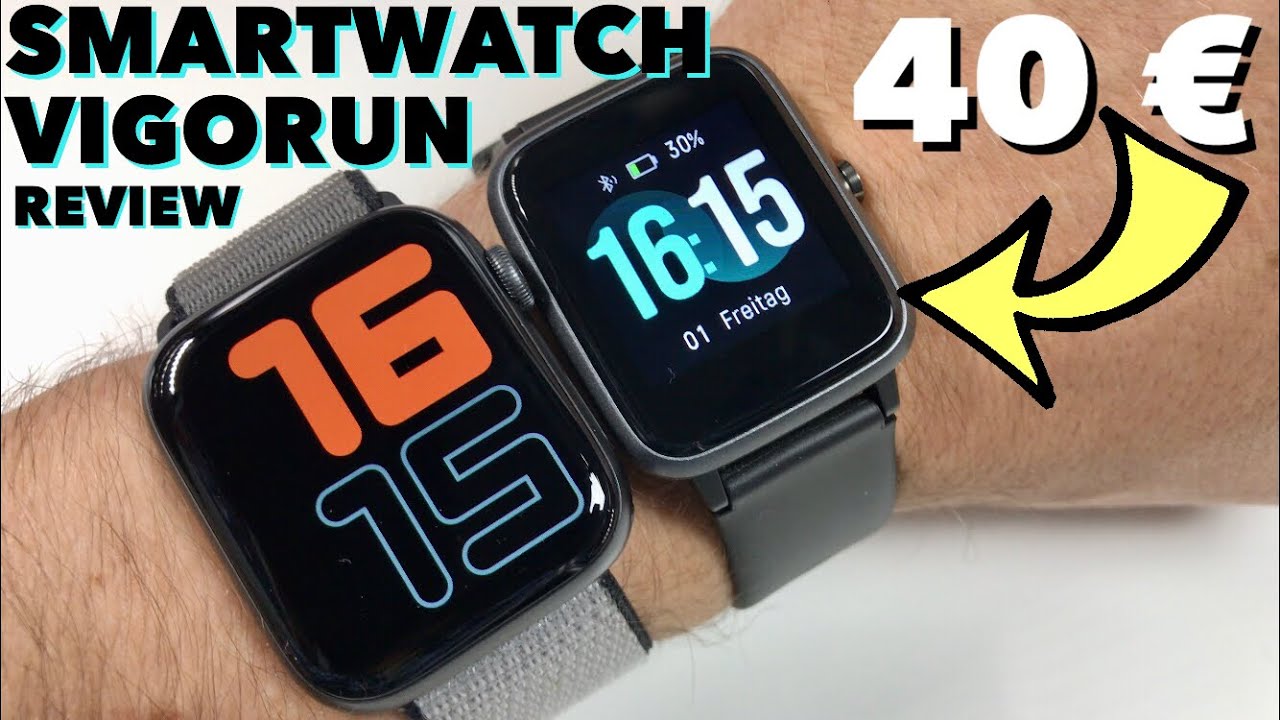Vigorun 40 € Smartwatch - Kann die was oder lieber Finger weg? REVIEW