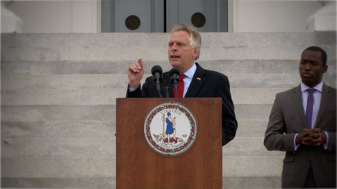 Governor McAuliffe Restores Rights to 200K Virginians