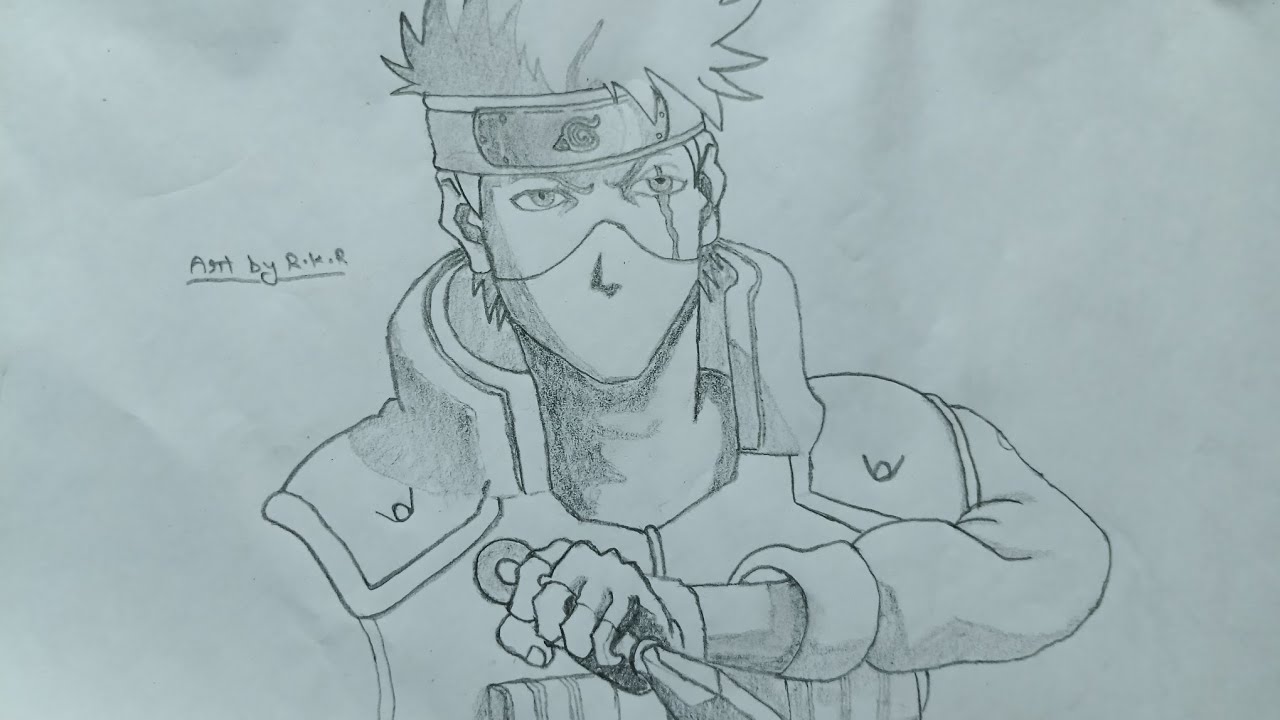 Drawing Kakashi Hatake | Naruto