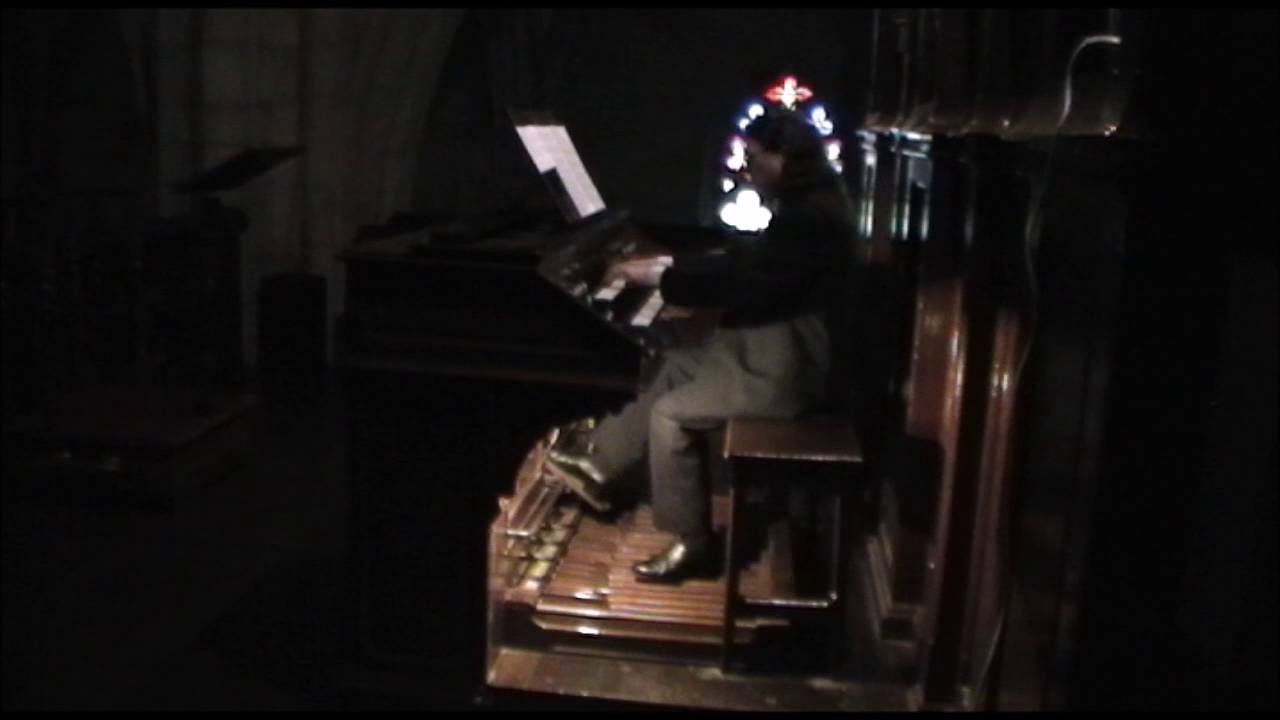 Liszt Via Crucis, Station 5, Simon le Cyrénéen aide Jésus a porter sa croix (Angel Recas, organo)