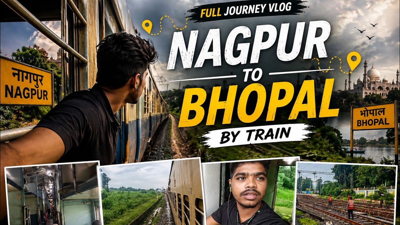 Nagpur to bhopal train journey