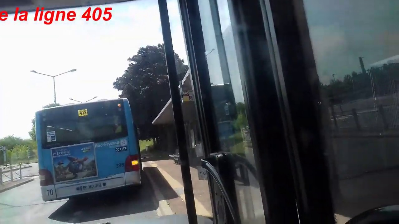 Timelapst sur la ligne 405 du résaux bus T I C E