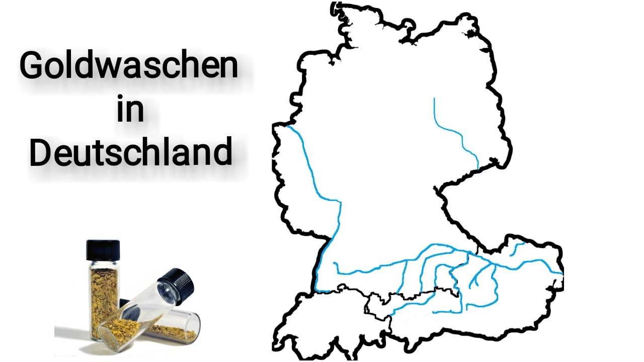 Goldwaschen in Deutschland - Welche Fl&uuml;sse f&uuml;hren Gold?