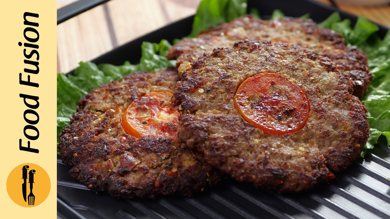 Chapli Kabab Platter Recipe by Food Fusion