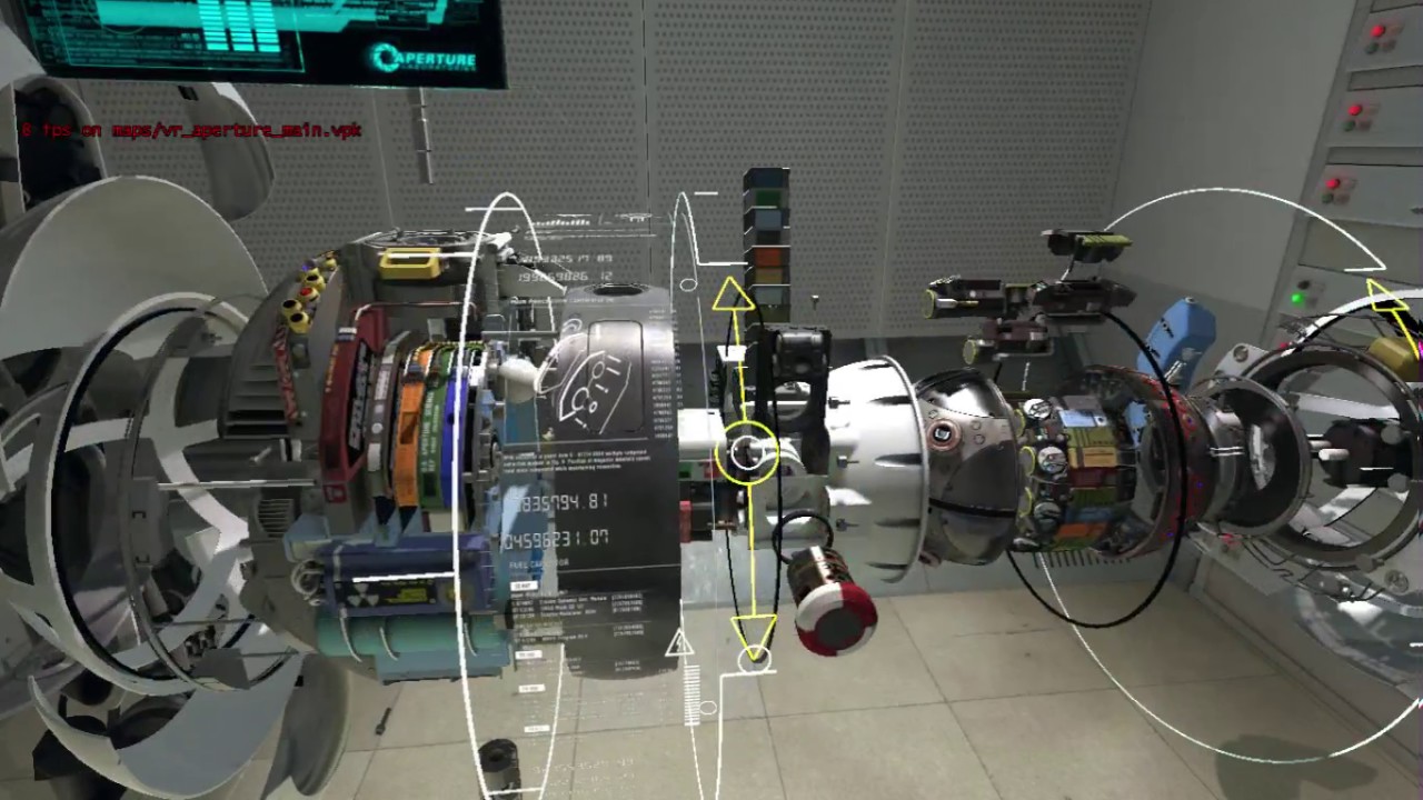 Aperture Robot Repair Exploration (and Chell death animations)