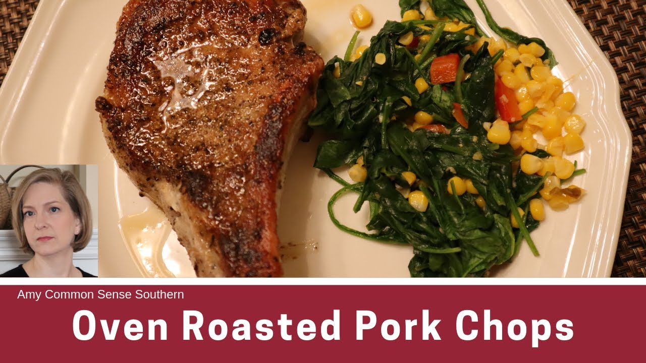 Oven Roasted Pork Chops