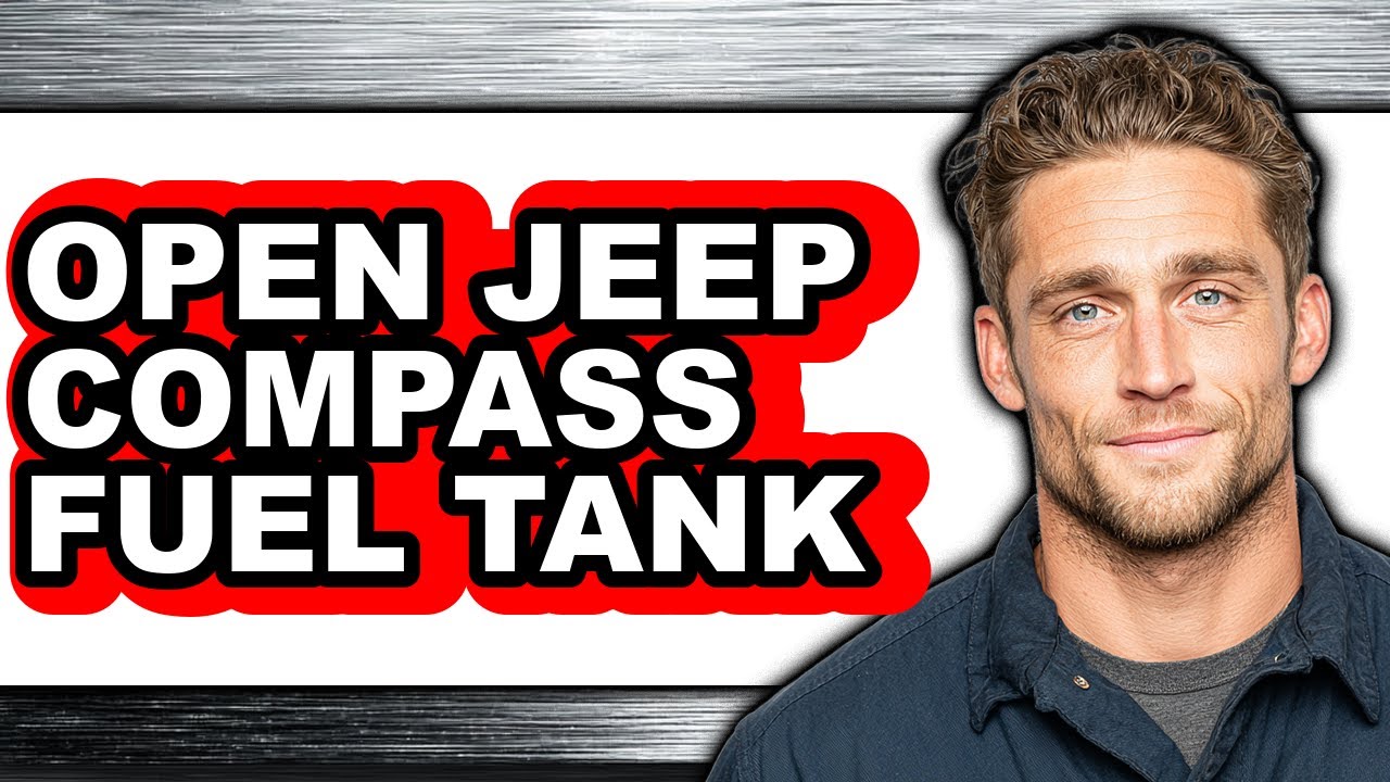 How to Open Jeep Compass Fuel Tank (Easy Method)
