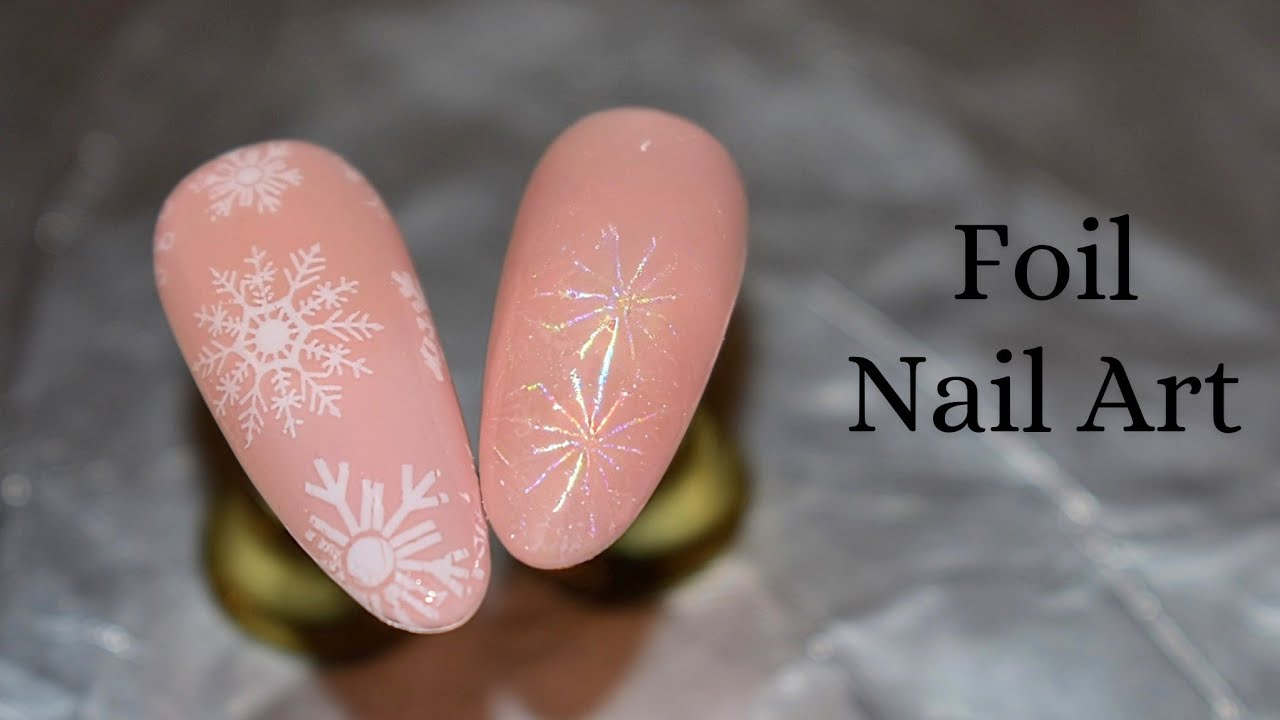 Foil Nail Art Tutorial - Day 7 || Basic to Advance nail course || Step-by-Step nail art Tutorial