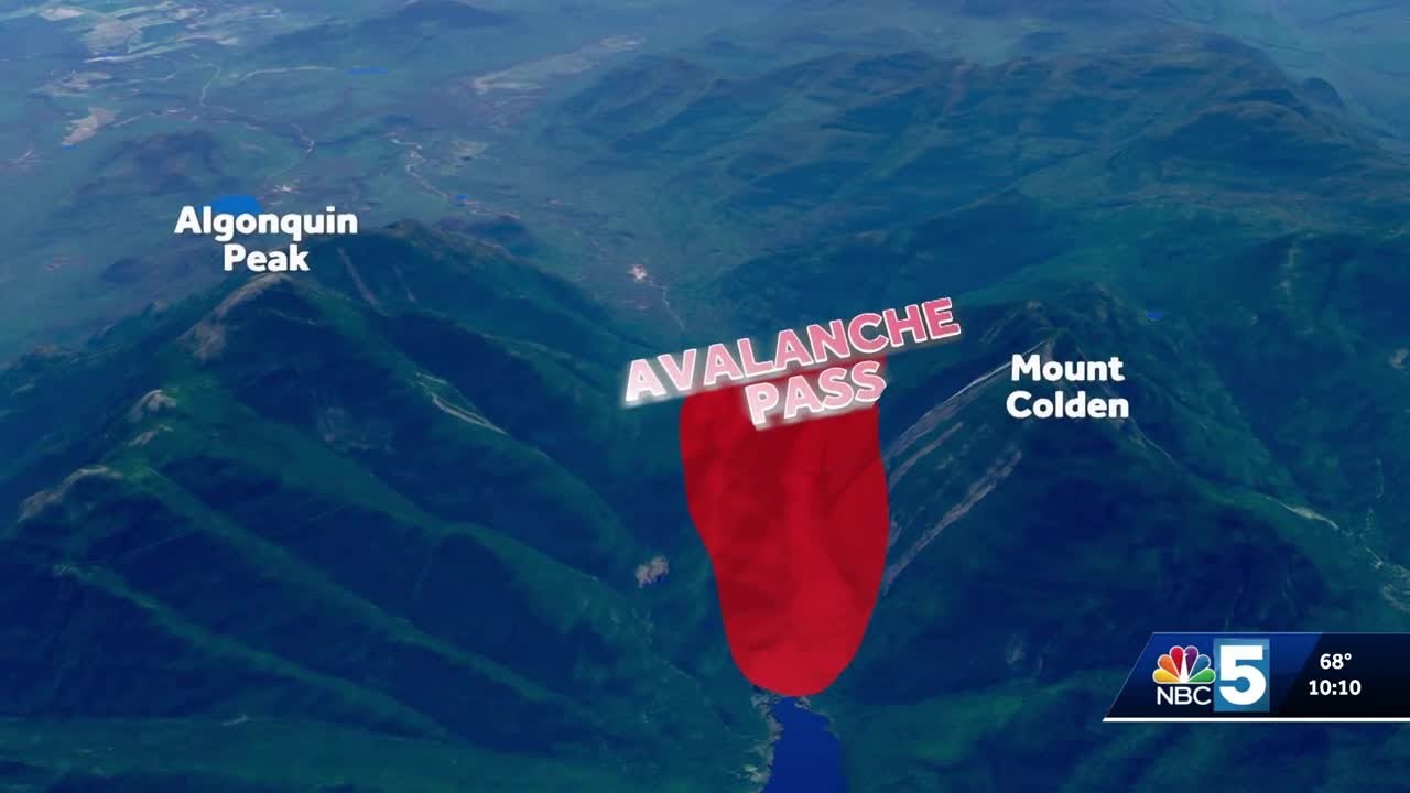 Landslide closes 'Avalanche Pass' trail in Adirondack High Peaks region