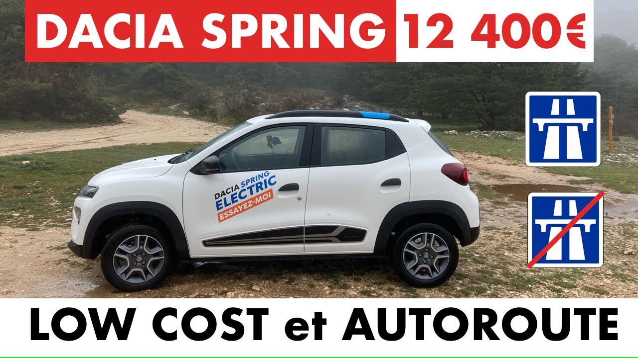 Dacia Spring - Quelle autonomie réelle sur autoroute ?