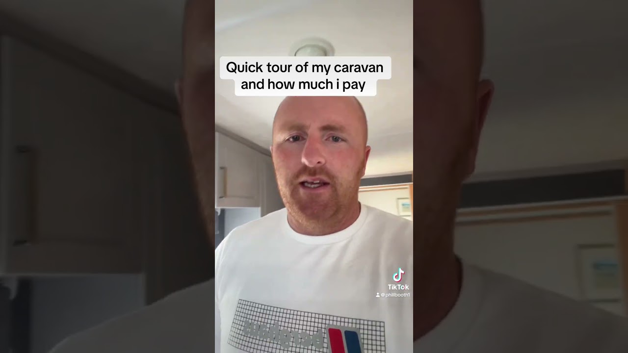 A quick tour of my caravan at Regant bay Morecambe and how much i pay.