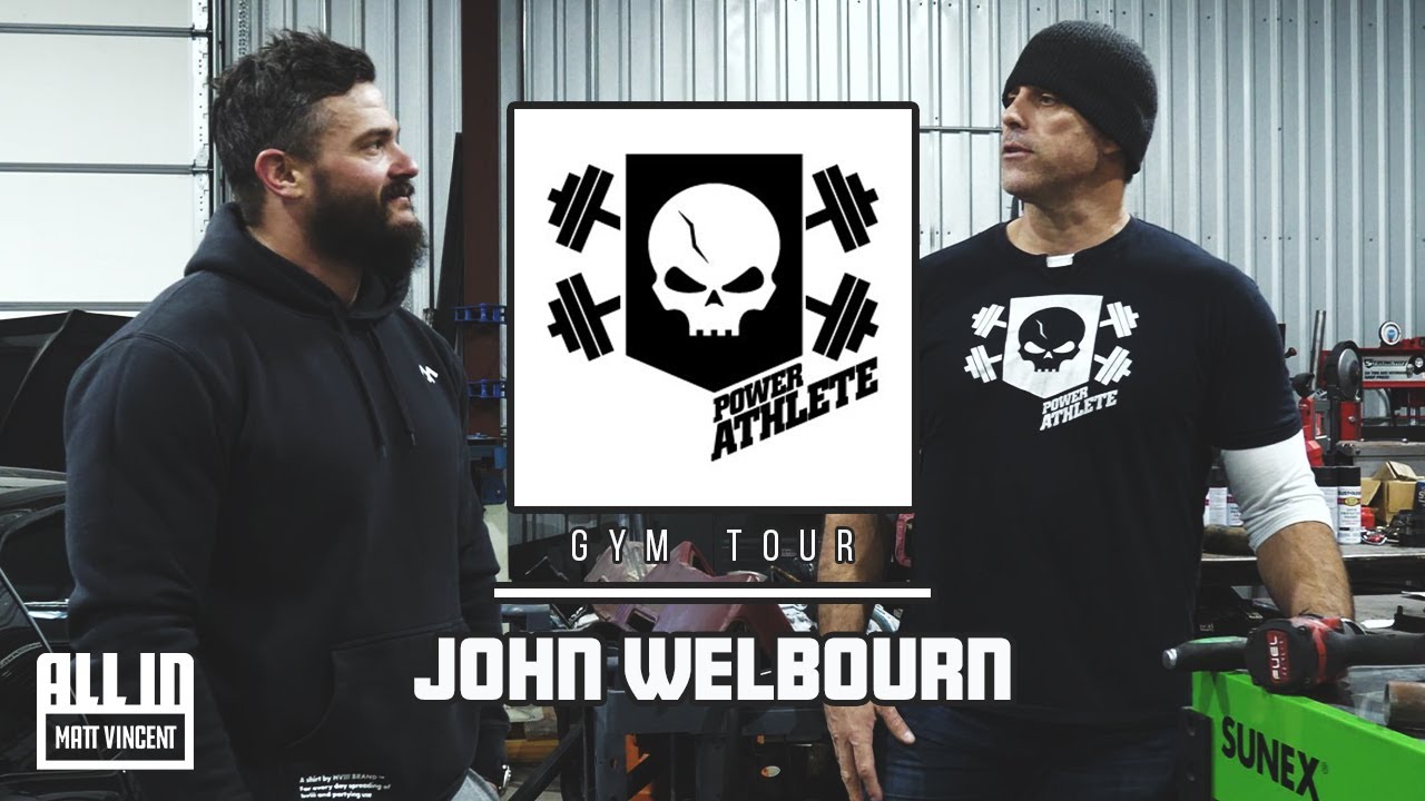 POWER ATHLETE GYM TOUR - JOHN WELBOURN