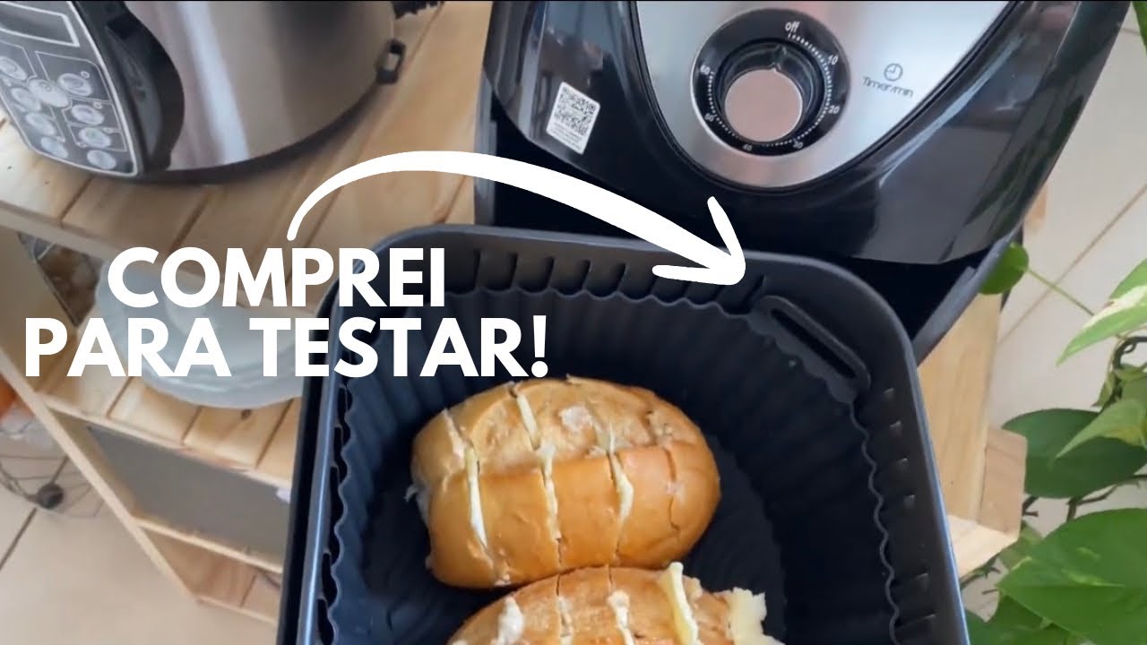 A Forma de Silicone para Air Fryer: É Prática? Achado da Shopee que Salvou Minha Cozinha 🍳✨