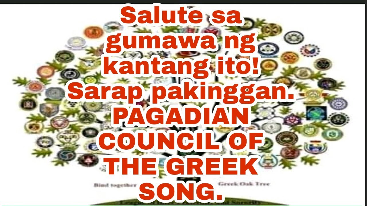 PAGADIAN CITY COUNCIL OF THE GREEK SONG | SALUTE SA GUMAWA NG KANTANG TO SARAP PAKINGGAN #fraternity