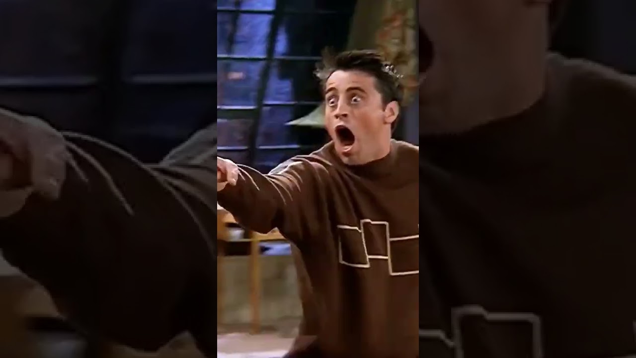 Joey and Rachel know about Chandler and Monica 😮😂