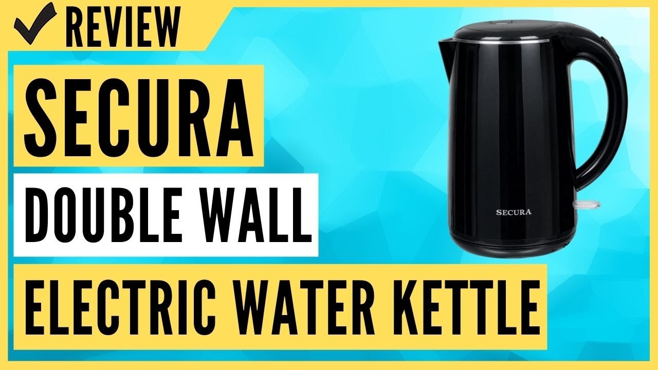Secura SWK-1701DB The Original Stainless Steel Double Wall Electric Water Kettle Review